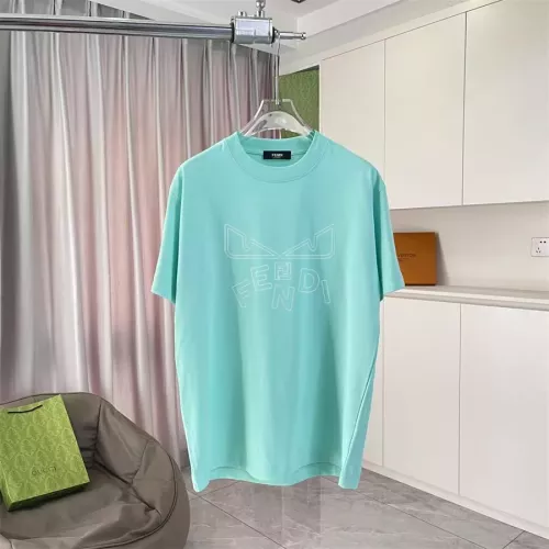 Wholesale Fendi T-Shirts Short Sleeved For Unisex #1343277 $42.00 USD, Wholesale Quality Replica Fendi T-Shirts