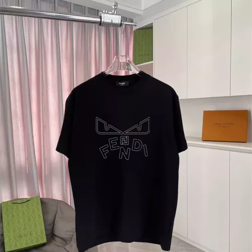 Wholesale Fendi T-Shirts Short Sleeved For Unisex #1343278 $42.00 USD, Wholesale Quality Replica Fendi T-Shirts