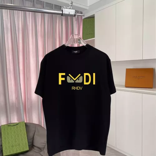 Wholesale Fendi T-Shirts Short Sleeved For Unisex #1343282 $42.00 USD, Wholesale Quality Replica Fendi T-Shirts