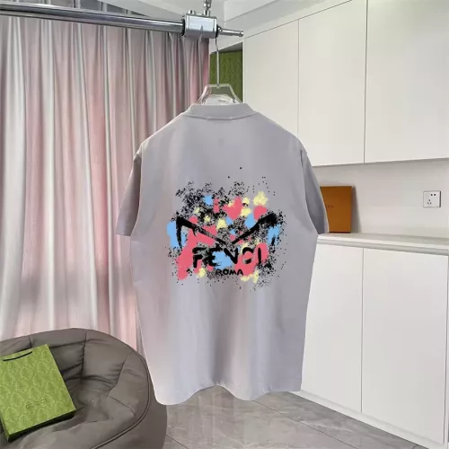 Wholesale Fendi T-Shirts Short Sleeved For Unisex #1343284 $42.00 USD, Wholesale Quality Replica Fendi T-Shirts