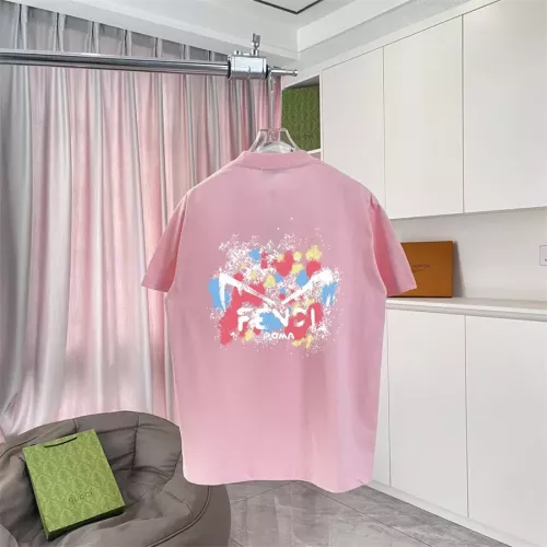 Wholesale Fendi T-Shirts Short Sleeved For Unisex #1343286 $42.00 USD, Wholesale Quality Replica Fendi T-Shirts