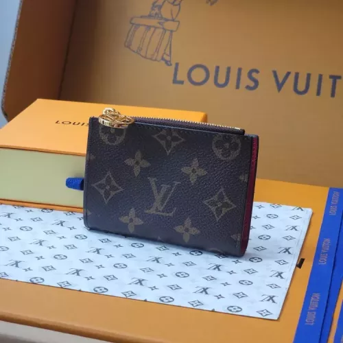 Wholesale Louis Vuitton AAA Quality Card Case In Red #1343346 $68.00 USD, Wholesale Quality Replica Louis Vuitton AAA+ Quality Wallets