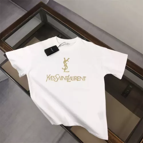 Wholesale Yves Saint Laurent YSL T-shirts Short Sleeved For Unisex #1343362 $42.00 USD, Wholesale Quality Replica Yves Saint Laurent YSL T-shirts