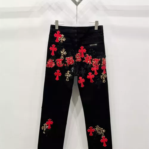 Wholesale Chrome Hearts Jeans For Unisex #1343381 $60.00 USD, Wholesale Quality Replica Chrome Hearts Jeans