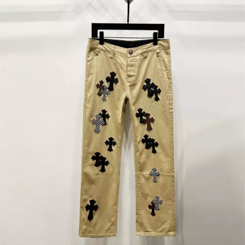 Wholesale Chrome Hearts Jeans For Unisex #1343382 $60.00 USD, Wholesale Quality Replica Chrome Hearts Jeans