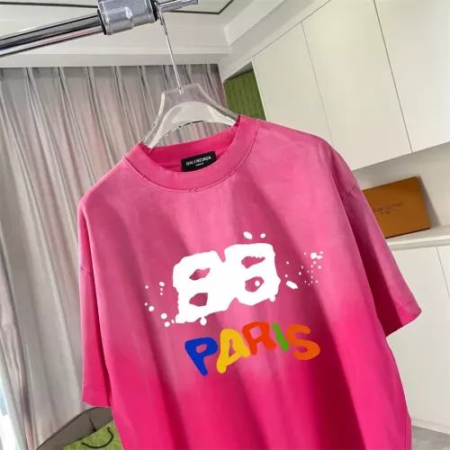 Replica Balenciaga T-Shirts Short Sleeved For Unisex #1343422 $45.00 USD for Wholesale