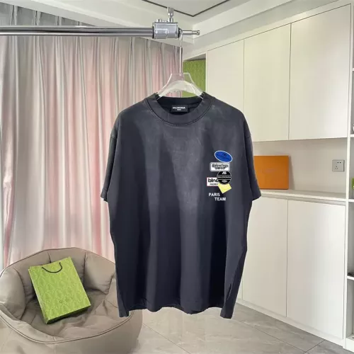 Wholesale Balenciaga T-Shirts Short Sleeved For Unisex #1343431 $45.00 USD, Wholesale Quality Replica Balenciaga T-Shirts