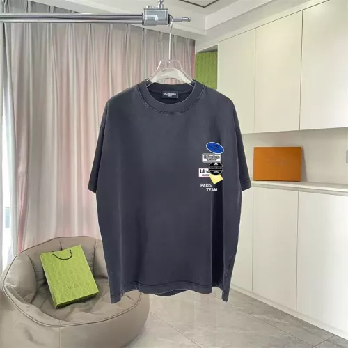 Wholesale Balenciaga T-Shirts Short Sleeved For Unisex #1343432 $45.00 USD, Wholesale Quality Replica Balenciaga T-Shirts