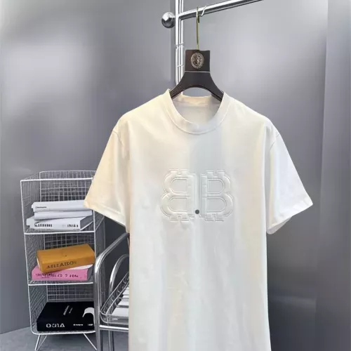 Wholesale Balenciaga T-Shirts Short Sleeved For Men #1343435 $52.00 USD, Wholesale Quality Replica Balenciaga T-Shirts