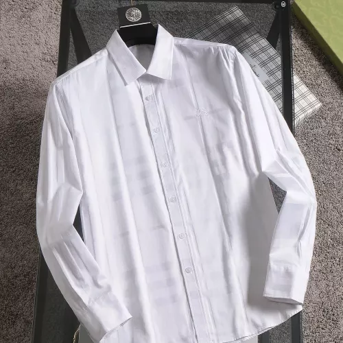 Wholesale Burberry Shirts Long Sleeved For Men #1343558 $40.00 USD, Wholesale Quality Replica Burberry Shirts