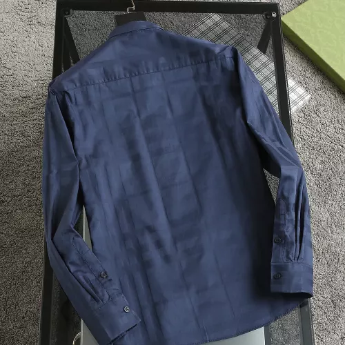 Replica Burberry Shirts Long Sleeved For Men #1343560 $40.00 USD for Wholesale
