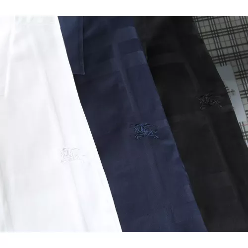 Replica Burberry Shirts Long Sleeved For Men #1343560 $40.00 USD for Wholesale