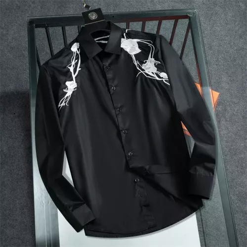Wholesale Alexander McQueen Shirts Long Sleeved For Men #1343567 $48.00 USD, Wholesale Quality Replica Alexander McQueen Shirts