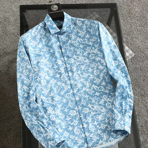 Wholesale Louis Vuitton LV Shirts Long Sleeved For Men #1343569 $38.00 USD, Wholesale Quality Replica Louis Vuitton LV Shirts