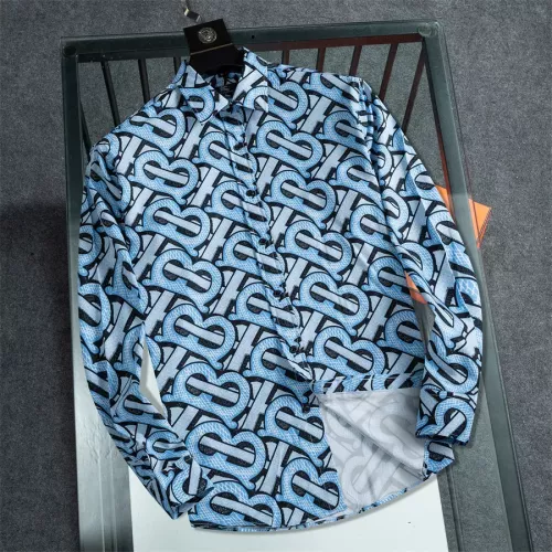 Wholesale Burberry Shirts Long Sleeved For Men #1343572 $38.00 USD, Wholesale Quality Replica Burberry Shirts