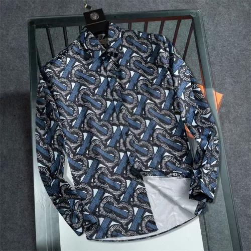 Wholesale Burberry Shirts Long Sleeved For Men #1343573 $38.00 USD, Wholesale Quality Replica Burberry Shirts