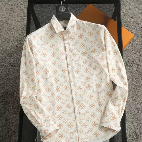 Wholesale Louis Vuitton LV Shirts Long Sleeved For Men #1343575 $38.00 USD, Wholesale Quality Replica Louis Vuitton LV Shirts