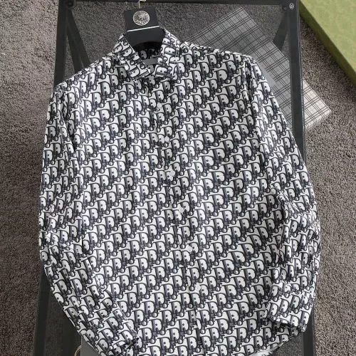 Wholesale Christian Dior Shirts Long Sleeved For Men #1343582 $52.00 USD, Wholesale Quality Replica Christian Dior Shirts