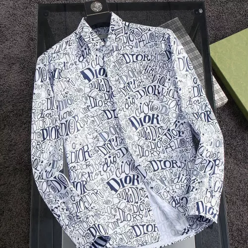 Wholesale Christian Dior Shirts Long Sleeved For Men #1343584 $52.00 USD, Wholesale Quality Replica Christian Dior Shirts