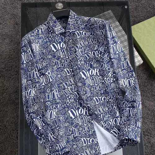 Wholesale Christian Dior Shirts Long Sleeved For Men #1343585 $52.00 USD, Wholesale Quality Replica Christian Dior Shirts