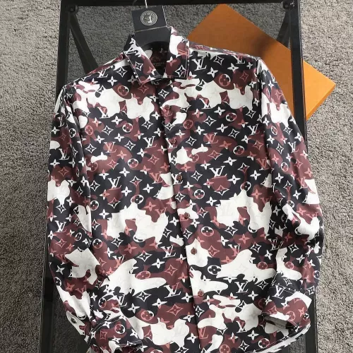 Wholesale Louis Vuitton LV Shirts Long Sleeved For Men #1343587 $52.00 USD, Wholesale Quality Replica Louis Vuitton LV Shirts