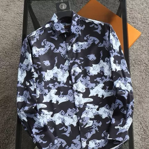 Wholesale Louis Vuitton LV Shirts Long Sleeved For Men #1343588 $52.00 USD, Wholesale Quality Replica Louis Vuitton LV Shirts
