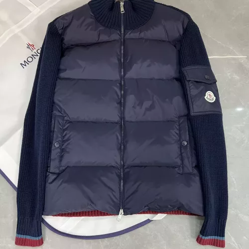 Wholesale Moncler Down Feather Coat Long Sleeved For Men #1343597 $115.00 USD, Wholesale Quality Replica Moncler Down Feather Coat
