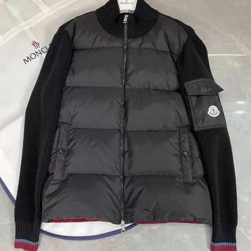 Wholesale Moncler Down Feather Coat Long Sleeved For Men #1343598 $115.00 USD, Wholesale Quality Replica Moncler Down Feather Coat