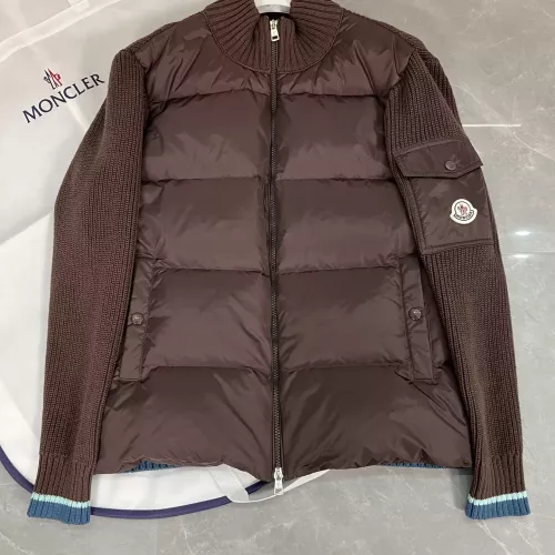 Wholesale Moncler Down Feather Coat Long Sleeved For Men #1343600 $115.00 USD, Wholesale Quality Replica Moncler Down Feather Coat
