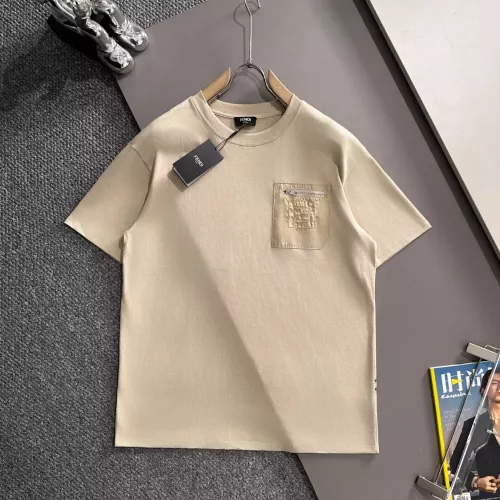 Wholesale Fendi T-Shirts Short Sleeved For Unisex #1343619 $40.00 USD, Wholesale Quality Replica Fendi T-Shirts