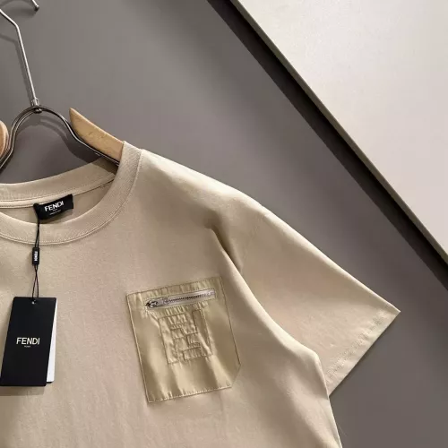 Replica Fendi T-Shirts Short Sleeved For Unisex #1343619 $40.00 USD for Wholesale