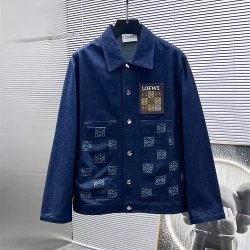Wholesale LOEWE Jackets Long Sleeved For Men #1343641 $72.00 USD, Wholesale Quality Replica LOEWE Jackets
