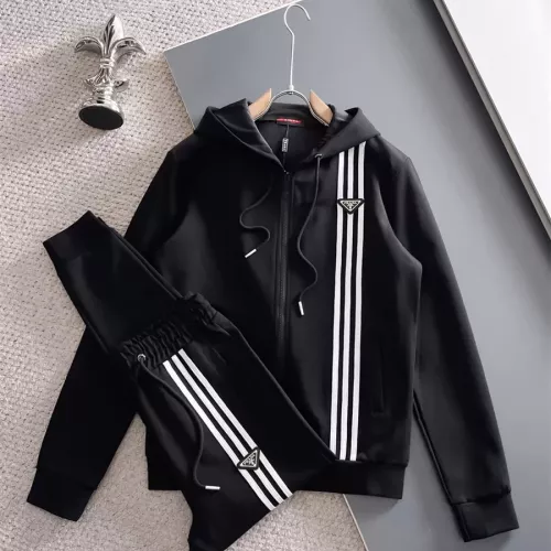 Wholesale Prada Tracksuits Long Sleeved For Men #1343652 $96.00 USD, Wholesale Quality Replica Prada Tracksuits