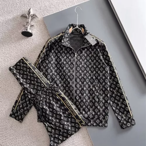 Wholesale Louis Vuitton LV Tracksuits Long Sleeved For Men #1343658 $96.00 USD, Wholesale Quality Replica Louis Vuitton LV Tracksuits