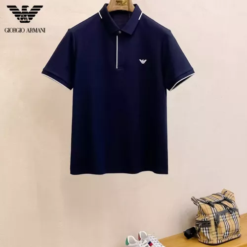 Wholesale Armani T-Shirts Short Sleeved For Men #1343676 $48.00 USD, Wholesale Quality Replica Armani T-Shirts