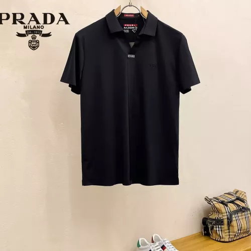 Wholesale Prada T-Shirts Short Sleeved For Men #1343731 $52.00 USD, Wholesale Quality Replica Prada T-Shirts