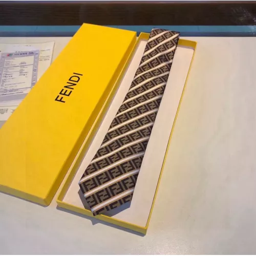 Replica Fendi Necktie For Men #1343761 $27.00 USD for Wholesale