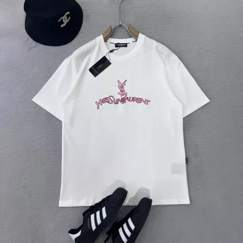 Wholesale Yves Saint Laurent YSL T-shirts Short Sleeved For Men #1343763 $92.00 USD, Wholesale Quality Replica Yves Saint Laurent YSL T-shirts