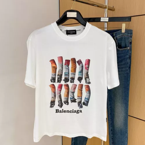 Wholesale Balenciaga T-Shirts Short Sleeved For Men #1343809 $68.00 USD, Wholesale Quality Replica Balenciaga T-Shirts