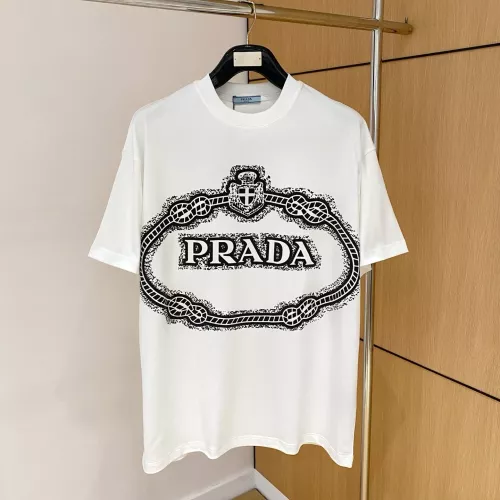 Wholesale Prada T-Shirts Short Sleeved For Men #1343832 $76.00 USD, Wholesale Quality Replica Prada T-Shirts