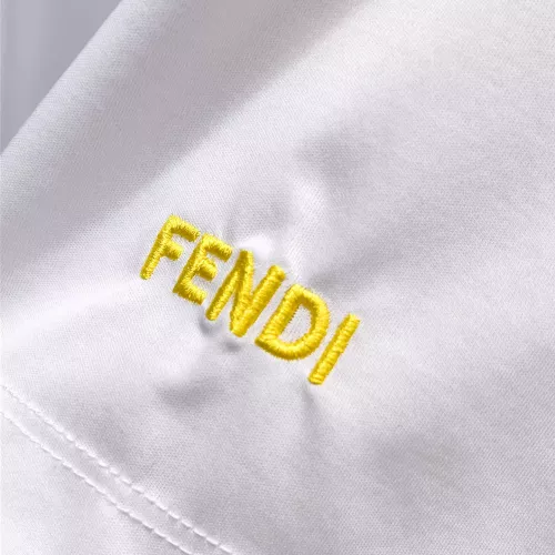 Replica Fendi T-Shirts Short Sleeved For Men #1343858 $92.00 USD for Wholesale