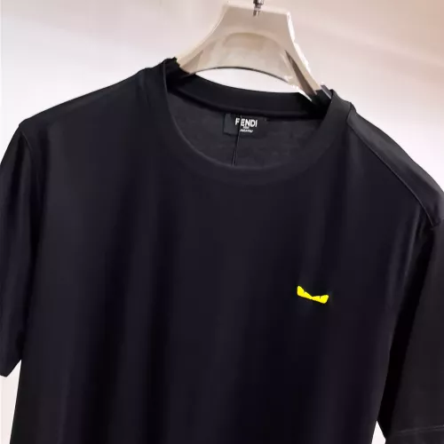 Replica Fendi T-Shirts Short Sleeved For Men #1343860 $92.00 USD for Wholesale