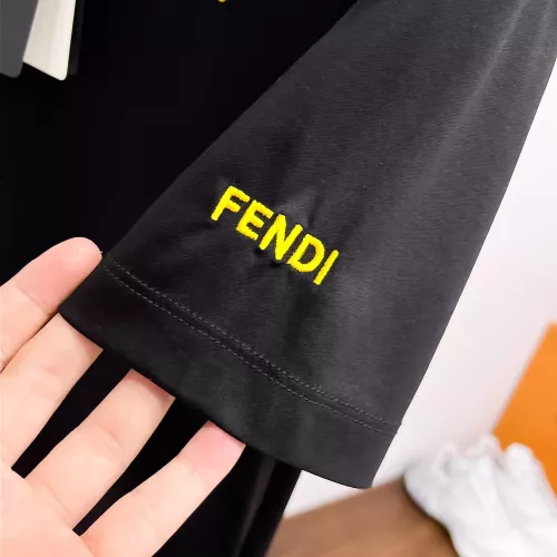 Replica Fendi T-Shirts Short Sleeved For Men #1343860 $92.00 USD for Wholesale