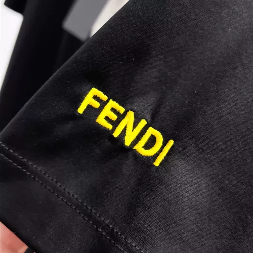 Replica Fendi T-Shirts Short Sleeved For Men #1343860 $92.00 USD for Wholesale