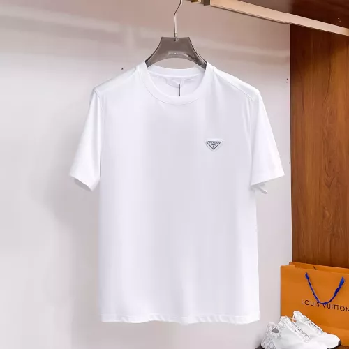 Wholesale Prada T-Shirts Short Sleeved For Men #1343863 $92.00 USD, Wholesale Quality Replica Prada T-Shirts