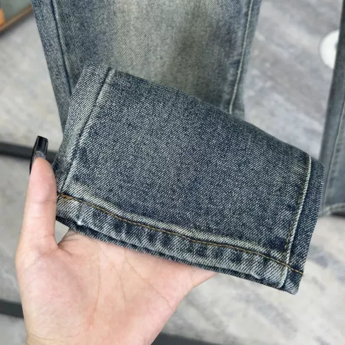 Replica Fendi Jeans For Men #1343956 $72.00 USD for Wholesale