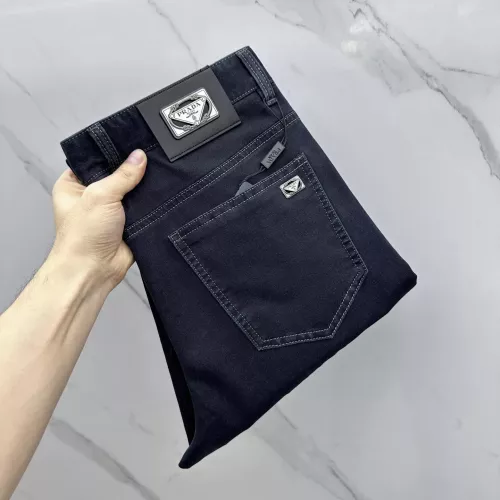 Wholesale Prada Jeans For Men #1343972 $85.00 USD, Wholesale Quality Replica Prada Jeans