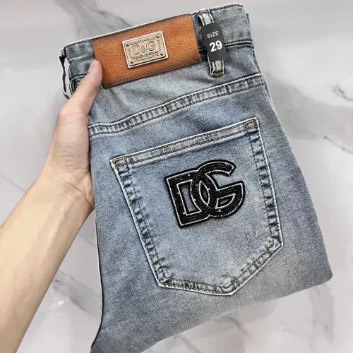 Wholesale Dolce &amp; Gabbana D&amp;G Jeans For Men #1344006 $96.00 USD, Wholesale Quality Replica Dolce &amp; Gabbana D&amp;G Jeans