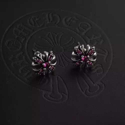 Wholesale Chrome Hearts Earrings #1344047 $32.00 USD, Wholesale Quality Replica Chrome Hearts Earrings