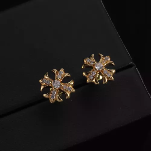 Wholesale Chrome Hearts Earrings #1344049 $32.00 USD, Wholesale Quality Replica Chrome Hearts Earrings